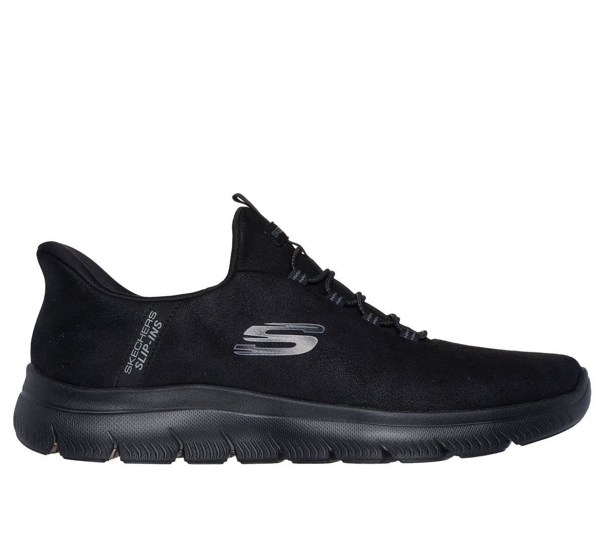 Skechers Slip-ins: Summits - Korlo en Negro, talla 41, Vegan