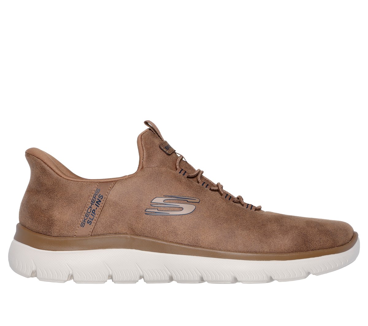 Skechers Slip-ins: Summits - Korlo en Whiskey, talla 39, Vegan