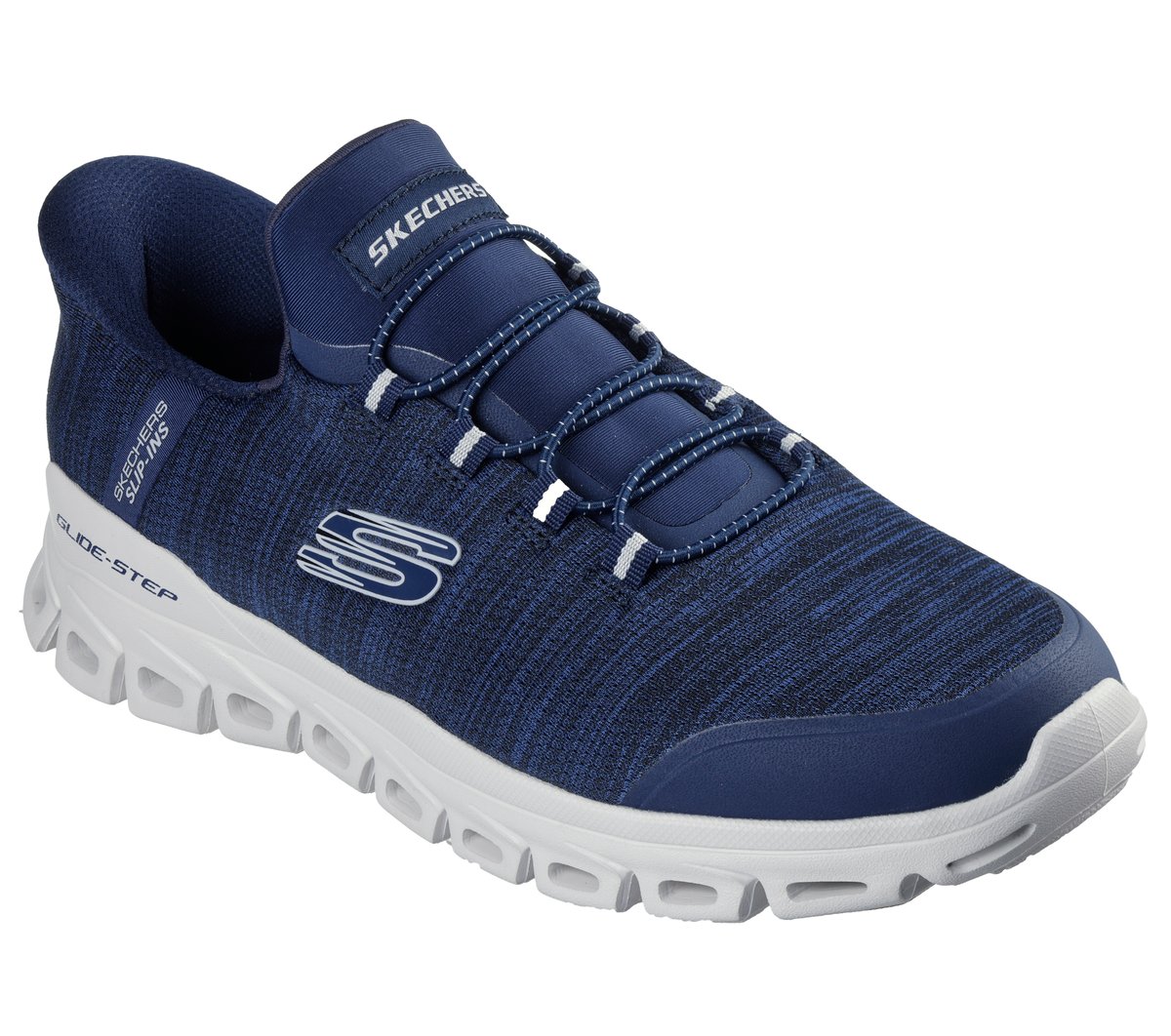 Skechers Men\'s Glide Step Sneaker Hands Free Swift Fit Sz 9.5 Slip On Shoes Skechers Hands Free Slip-Ins Glide Step Zefyr Slip-On  main image 2