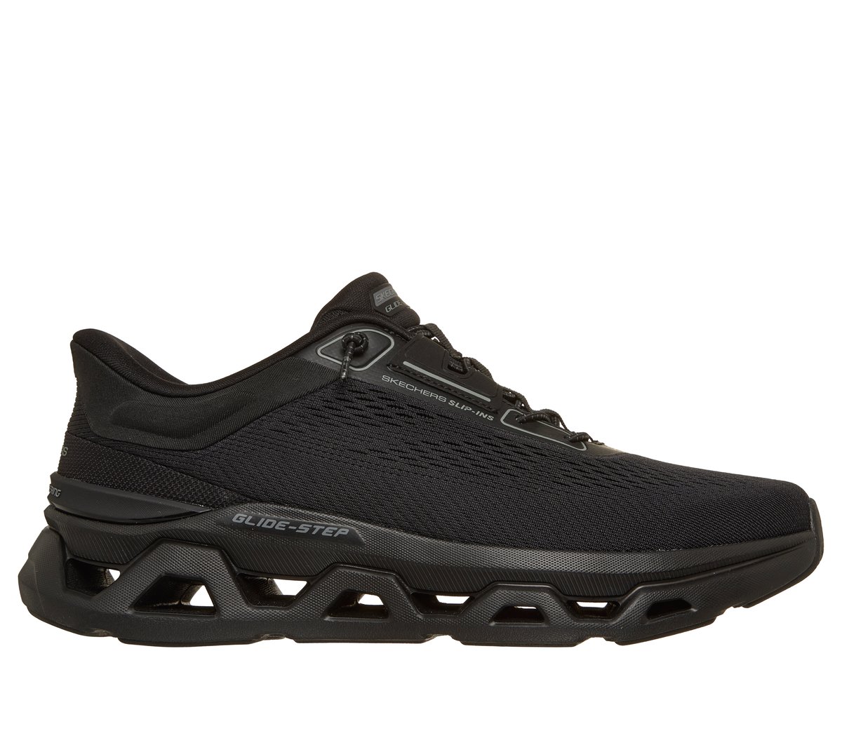 Skechers Skechers Men's Slip-ins: Glide-Step Altus - Korvus Sneaker in Black, Size 12 | Textile/Synthetic, Machine Washable