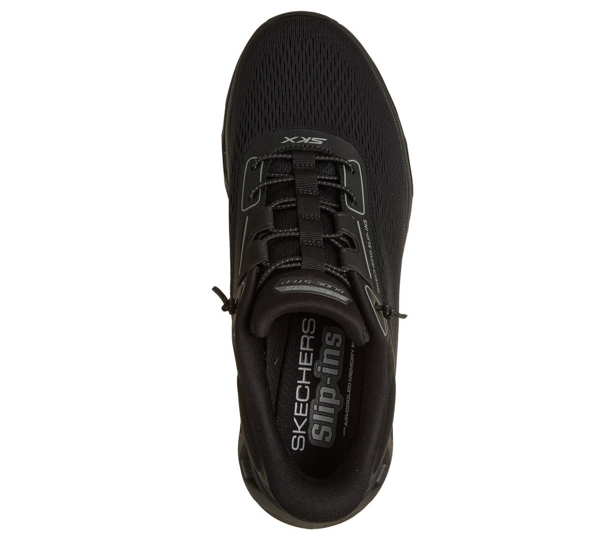 Skechers Slip-ins: Glide-Step Altus - Korvus Chaussures Moyen Width en Noir, Lavable en machine