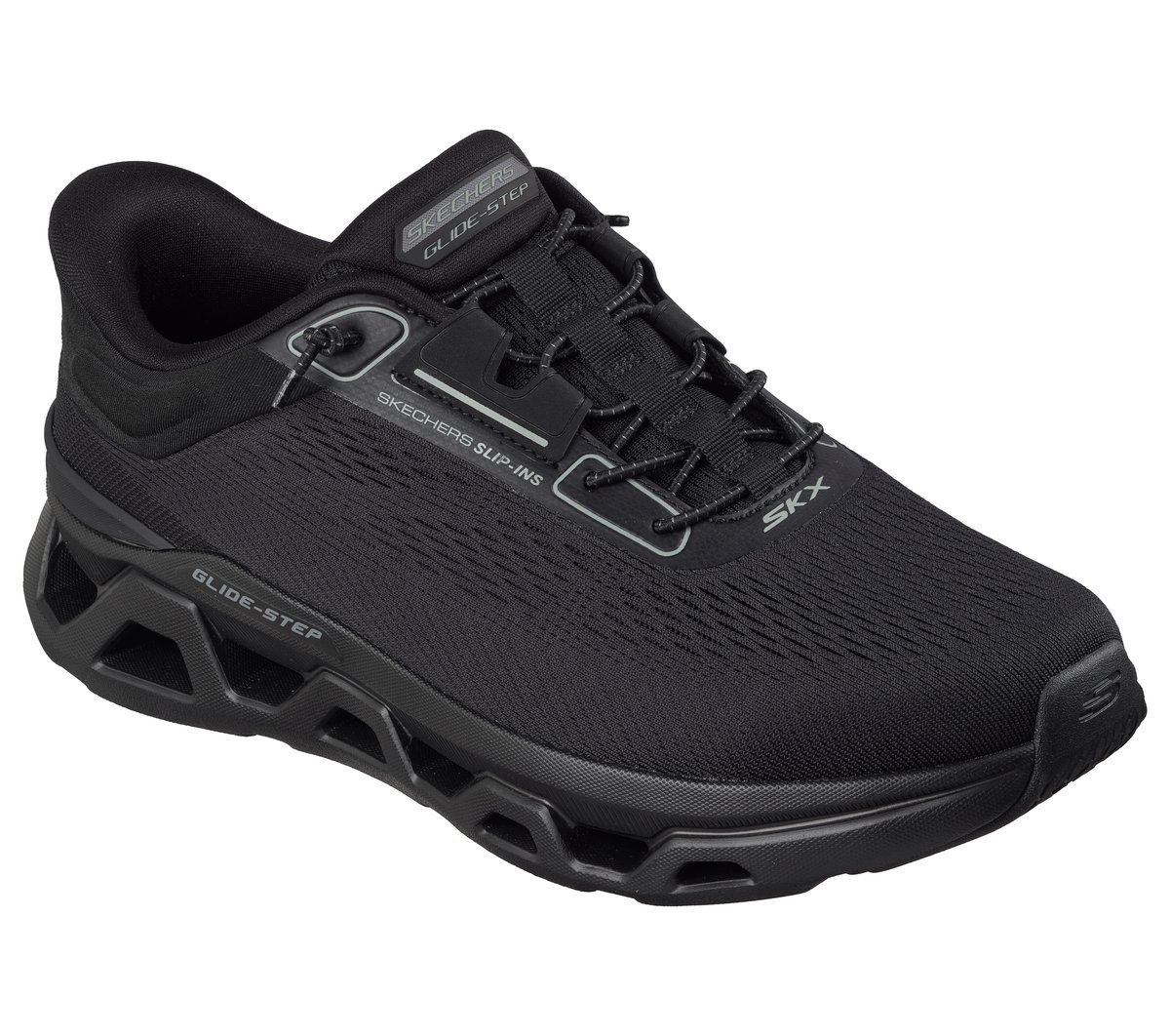 Skechers Slip-ins: Glide-Step Altus - Korvus Chaussures Moyen Width en Noir, Lavable en machine