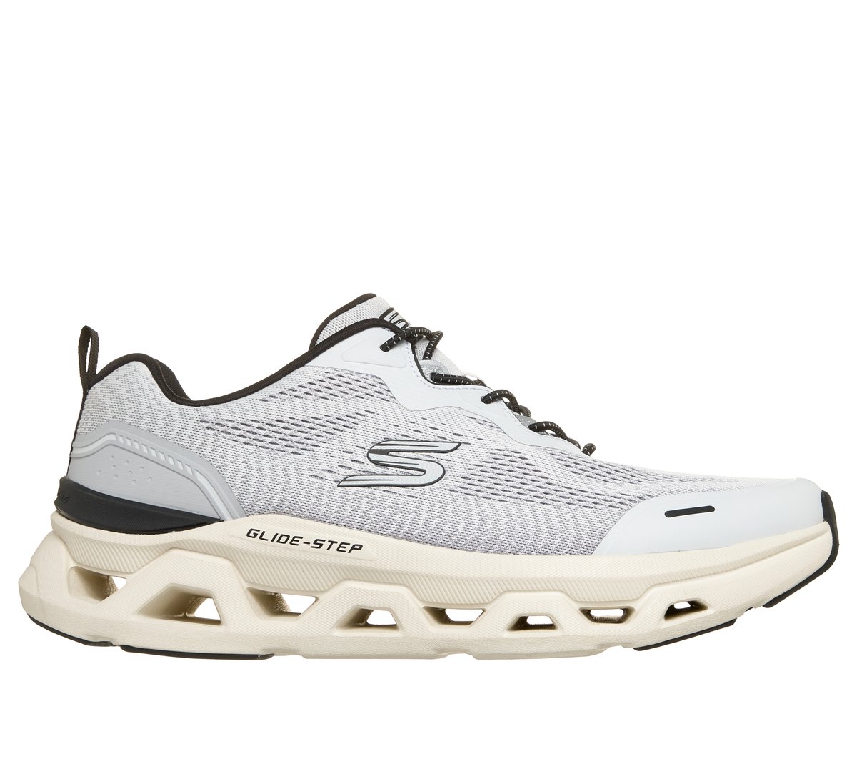 Skechers Glide-Step Altus - Graiden en Blanco/Negro, talla 48.5, Vegan