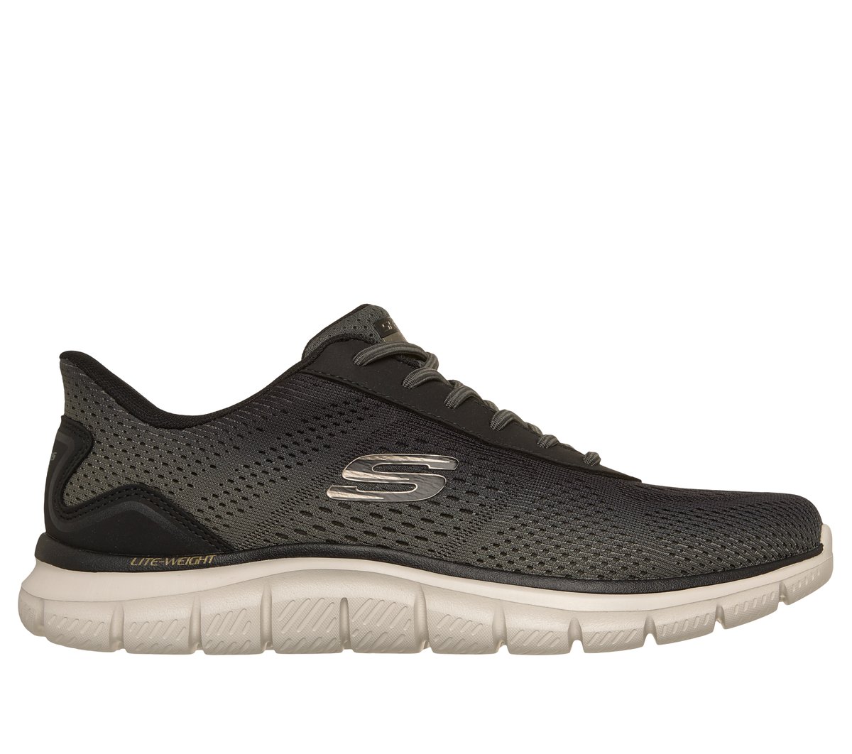 Skechers Slip-ins: Track - Revno Shoes in Grün/Schwarz - 233038