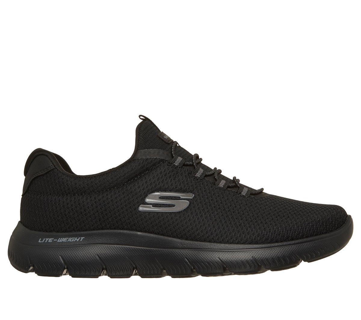 Skechers Men's Black Summits - Corlen Sneaker In Size 6.5 | Textile/Synthetic, Machine Washable