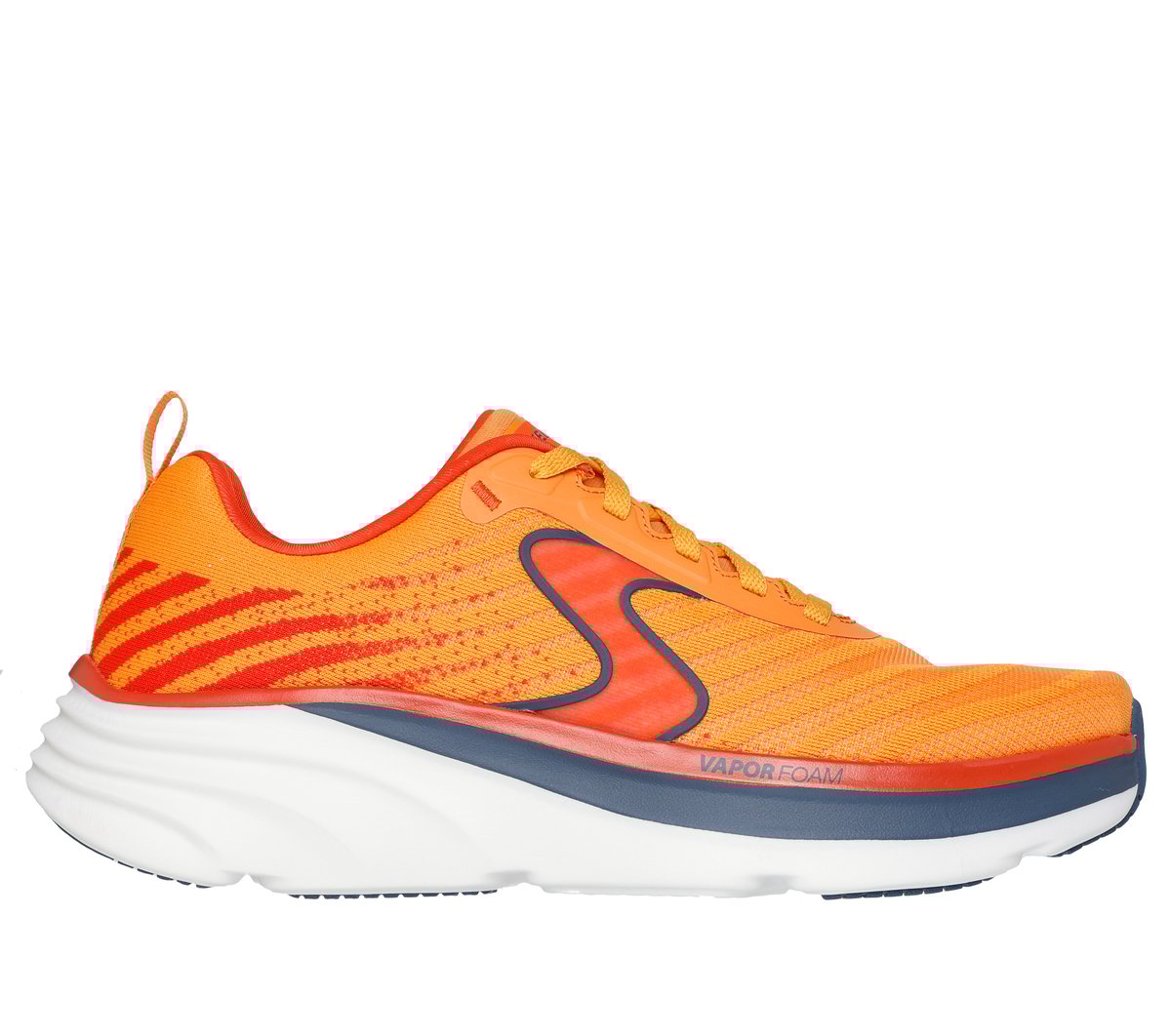 Skechers Relaxed Fit: D'Lux Vapor - Gallor en Naranja/Navy, talla 45.5, Vegan