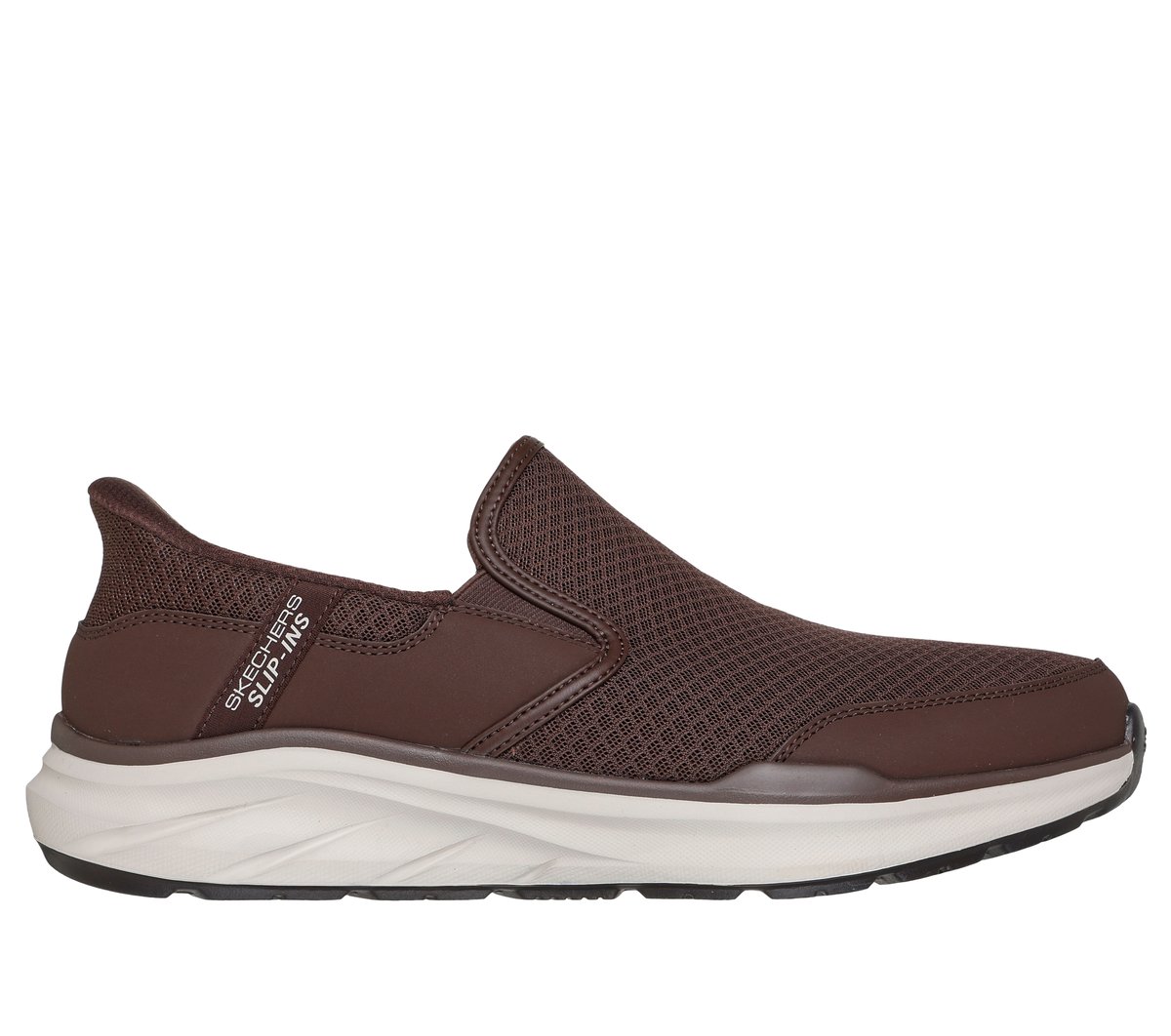 Skechers Slip-ins Relaxed Fit: Equalizer 6.0 - Stoaver en Marrón, talla 42, Vegan