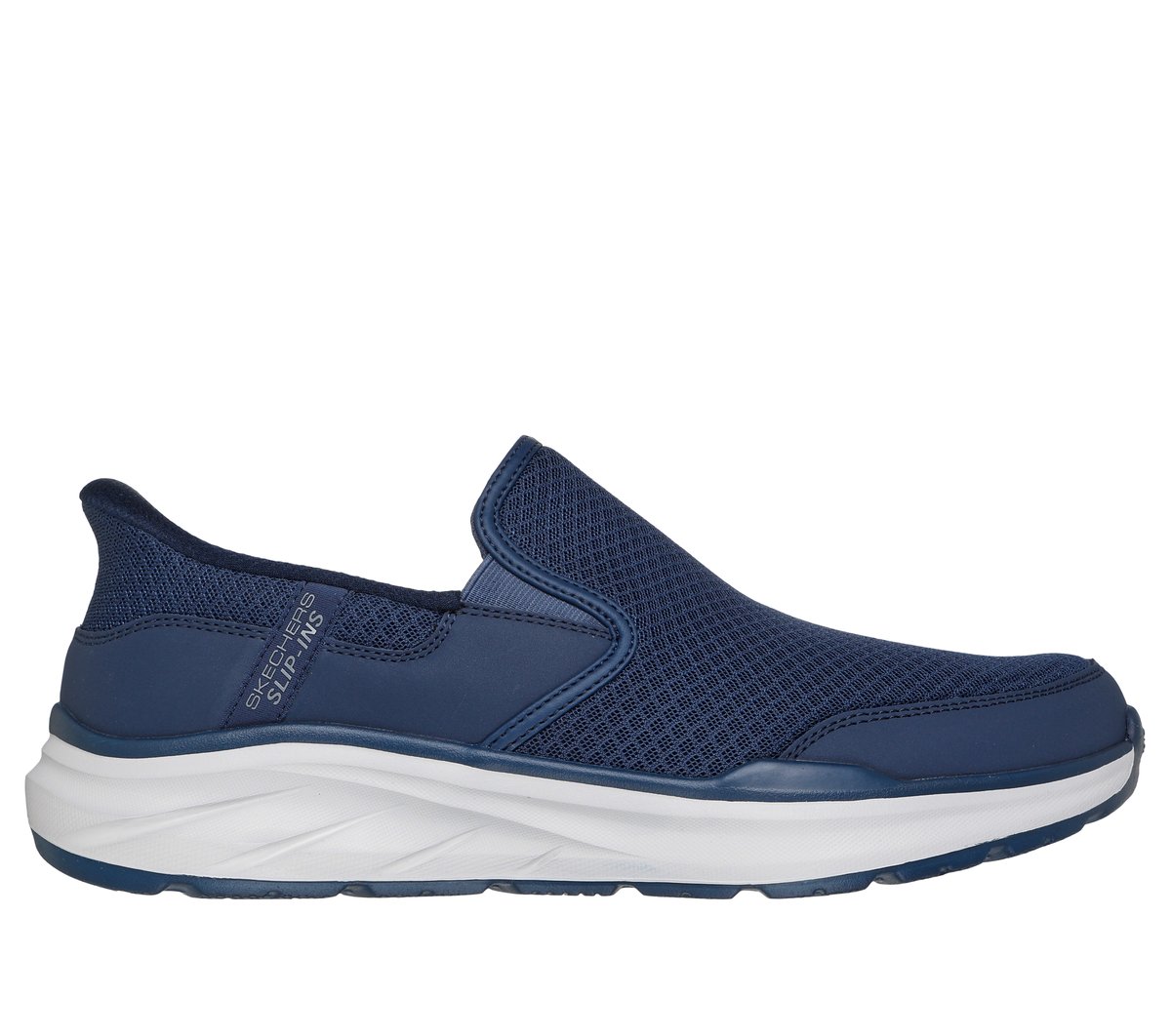 Skechers Slip-ins Relaxed Fit: Equalizer 6.0 - Stoaver en Navy, talla 42, Vegan