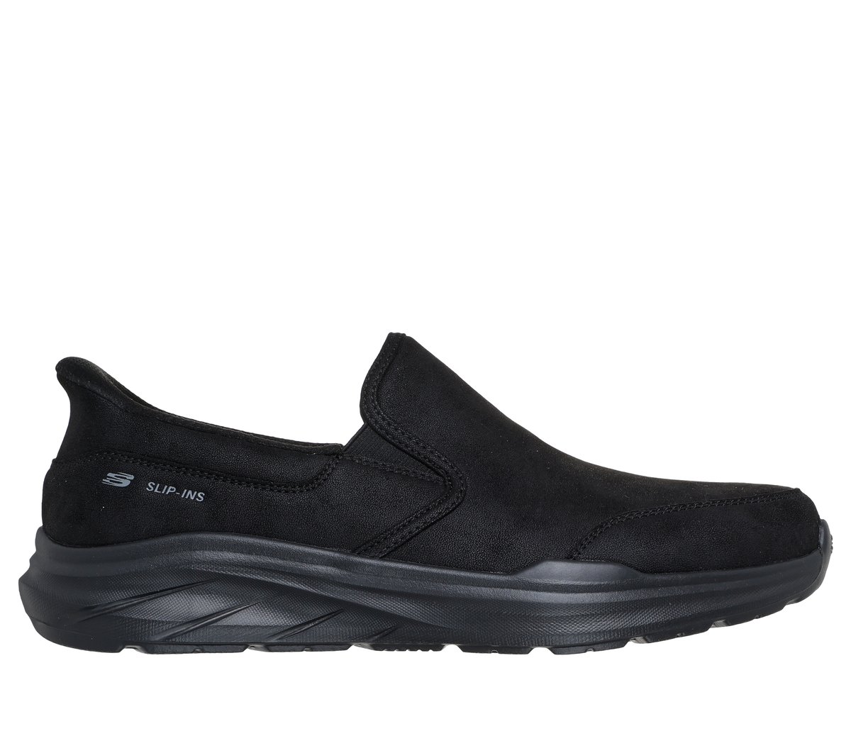 Skechers Slip-ins Relaxed Fit: Equalizer 6.0 - Zorlo en Negro, talla 40, Vegan