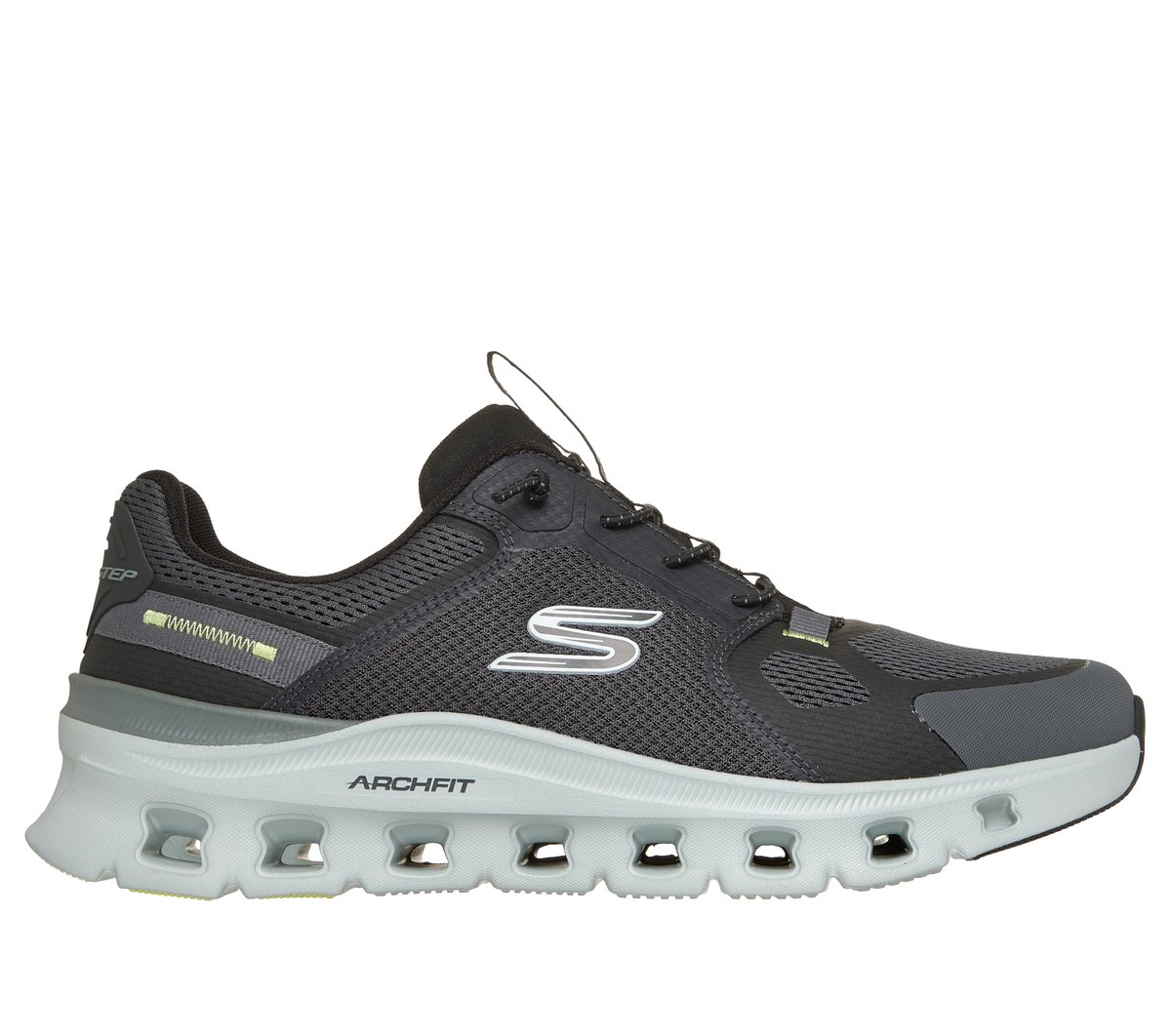 Skechers Arch Fit Glide-Step Pro - Fardoh en Negro, talla 39.5, Vegan
