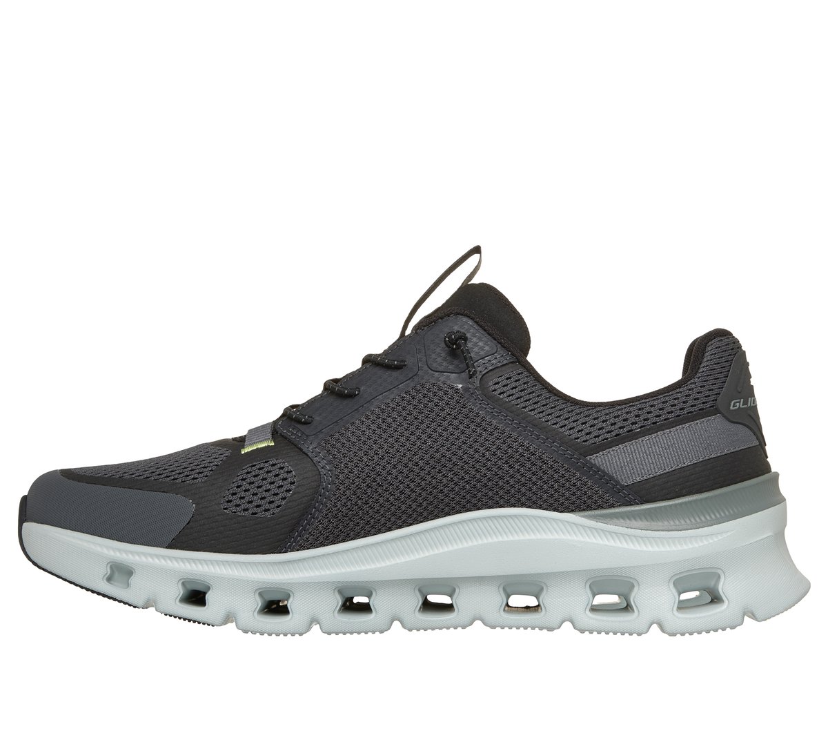 Skechers Arch Fit Glide-Step Pro - Fardoh Chaussures Moyen Width en Noir, Vegan, Lavable en machine