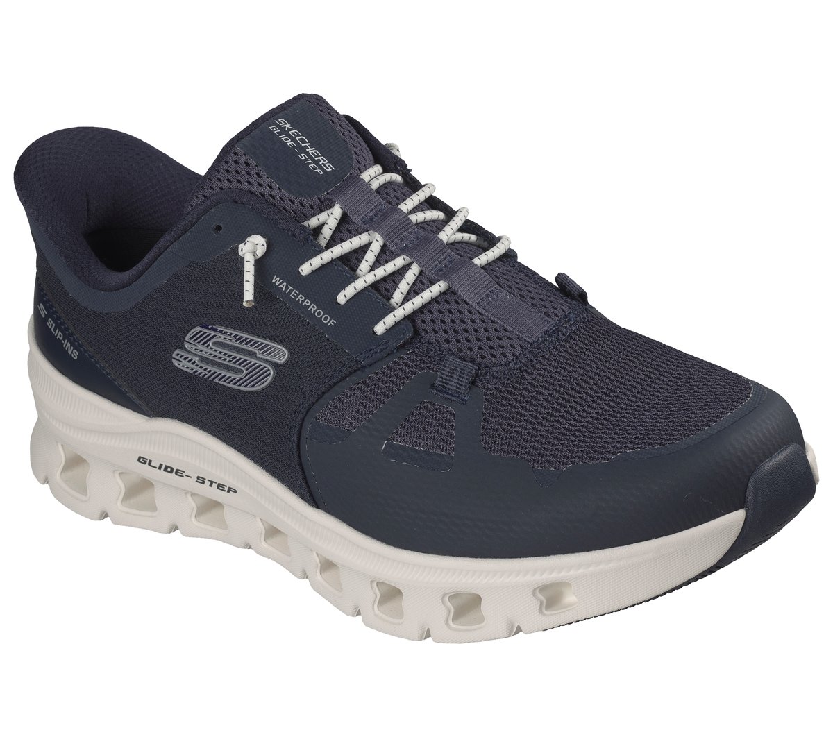 Skechers Slip ins Waterproof: Glide Step Pro Rainpartner Chaussures Moyen Width en Vegan - vue 4