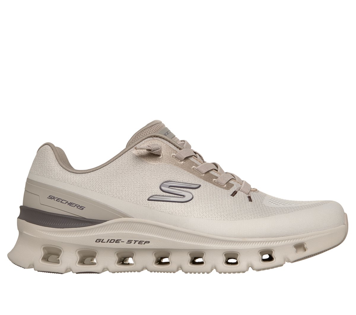 Skechers Glide-Step Pro - Waverra en Taupe, talla 39.5, Vegan