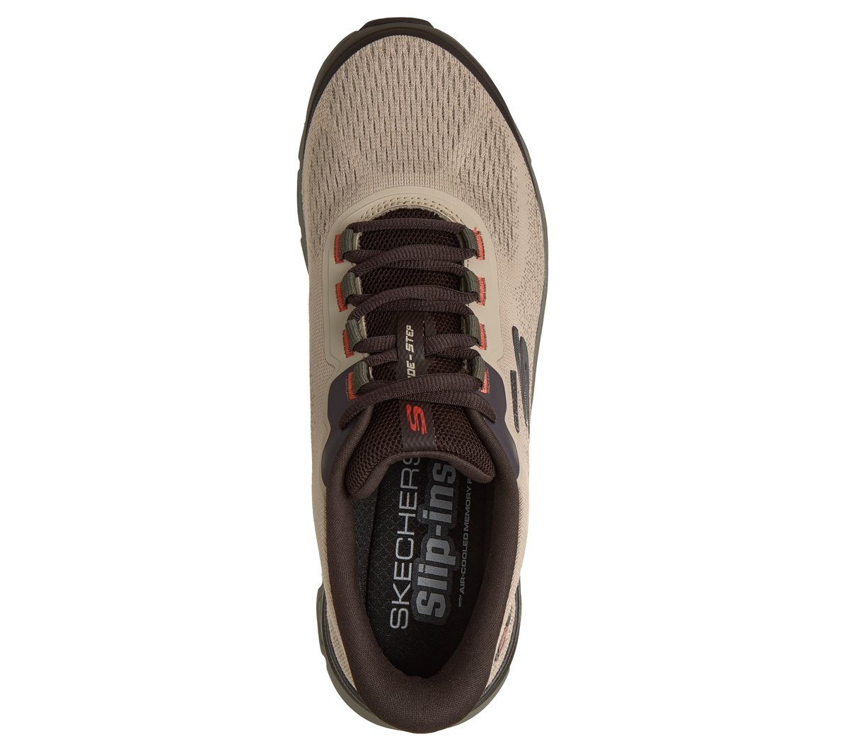 Skechers Slip-ins Waterproof: Glide-Step Pro - ChaChing Chaussures Moyen Width en Taupe, Vegan