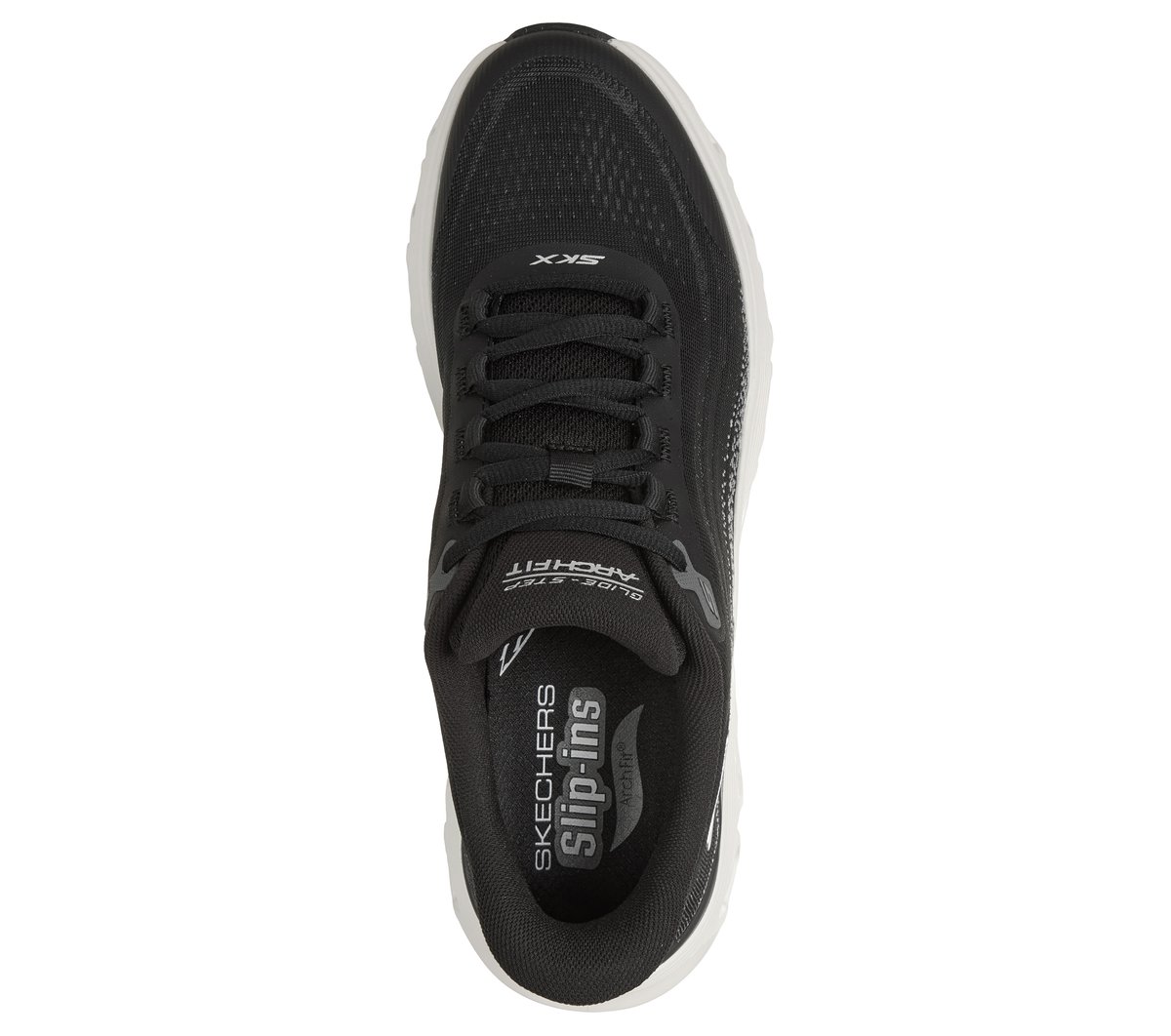 Skechers Slip ins: Arch Fit Glide Step Wave Zanaro Chaussures Moyen Width en Vegan Lavable en machine - vue 2