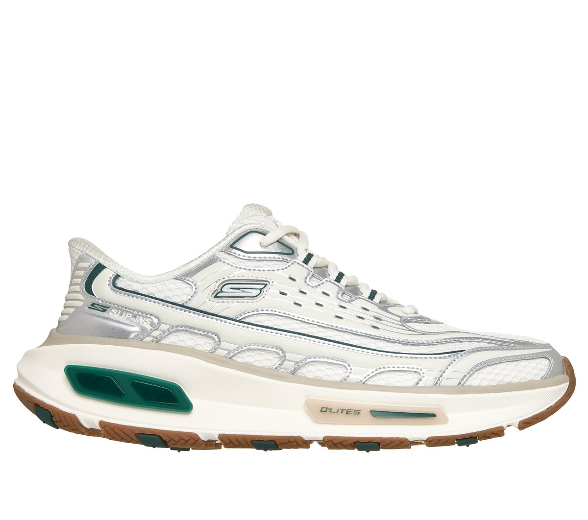 Skechers Slip-ins Arch Fit DLites 330 - Modern Retro Jogger Chaussures Moyen Width en Blanc CassVert Pointure 505 130 €