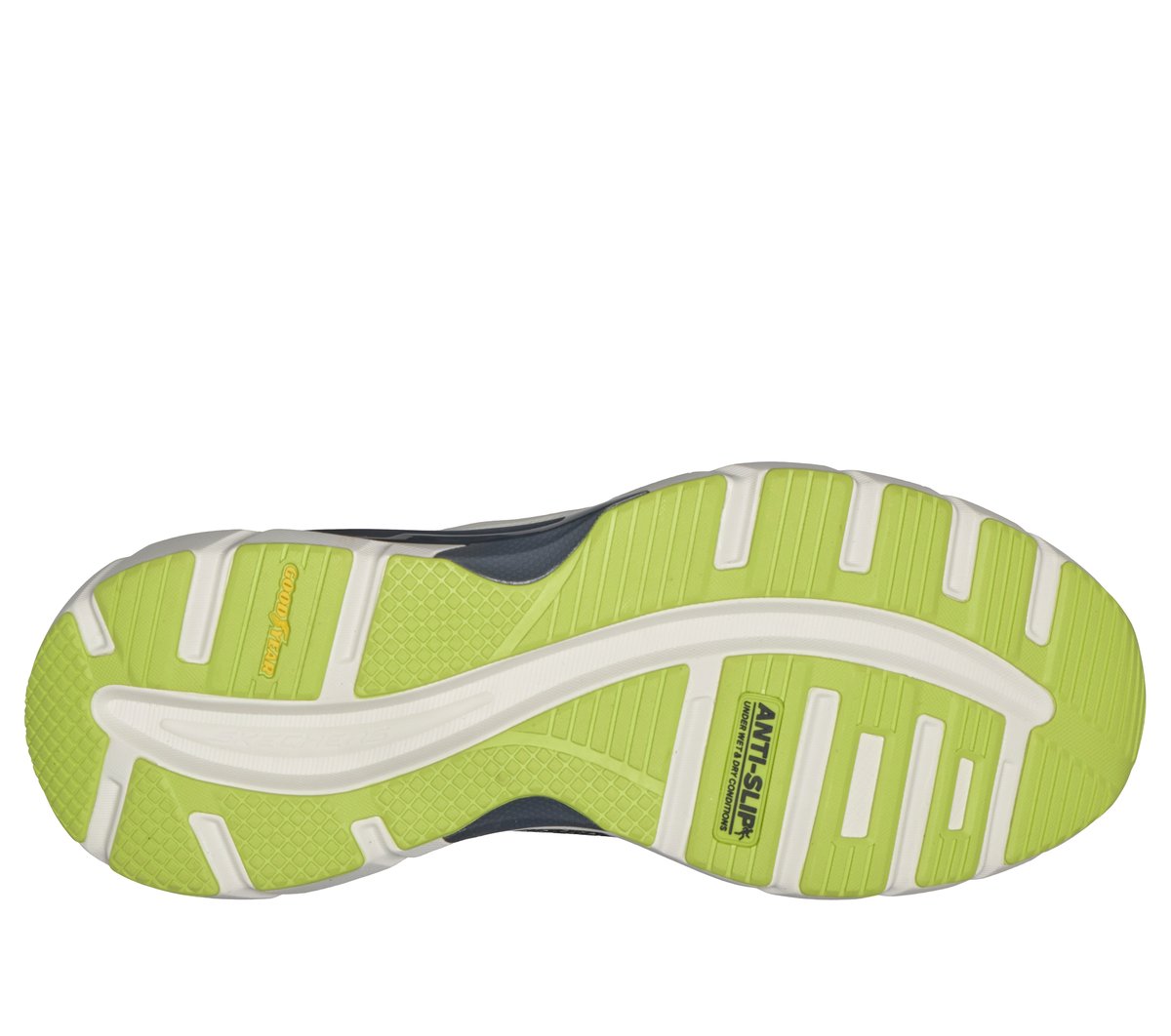 Skechers Slip-ins: Skech Cage - Covra Chaussures Moyen Width en Noir/Vert-Lime, Vegan