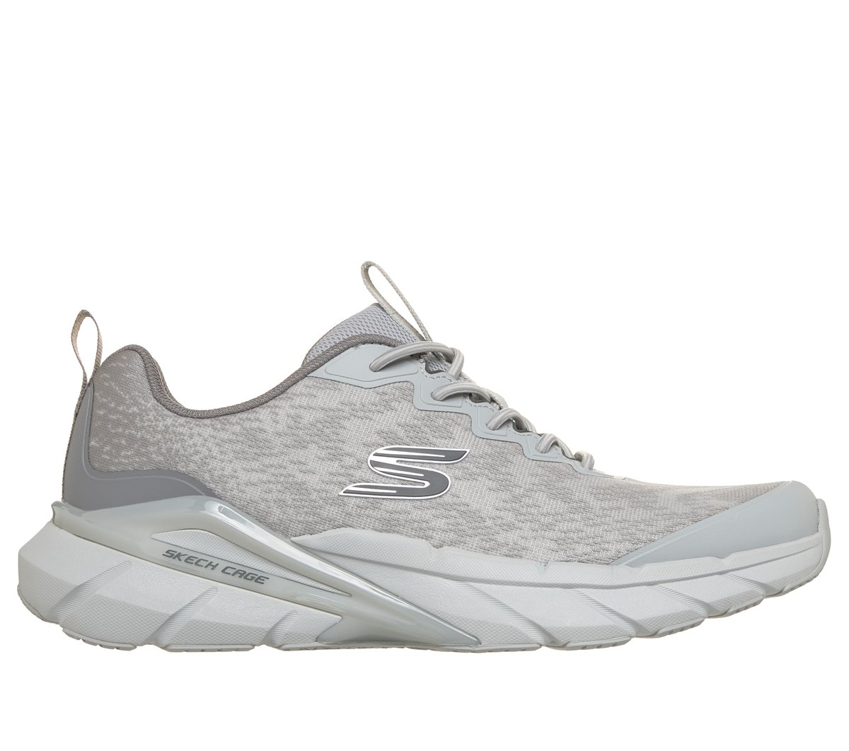 Skechers Men's Skech Cage - Zovan Sneaker | Size 13.0 | Gray | Vegan
