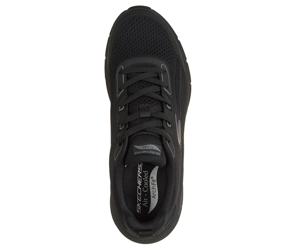 Skechers Arch Fit 3.0 - Prawsper Chaussures Moyen Width en Noir, Vegan, Lavable en machine