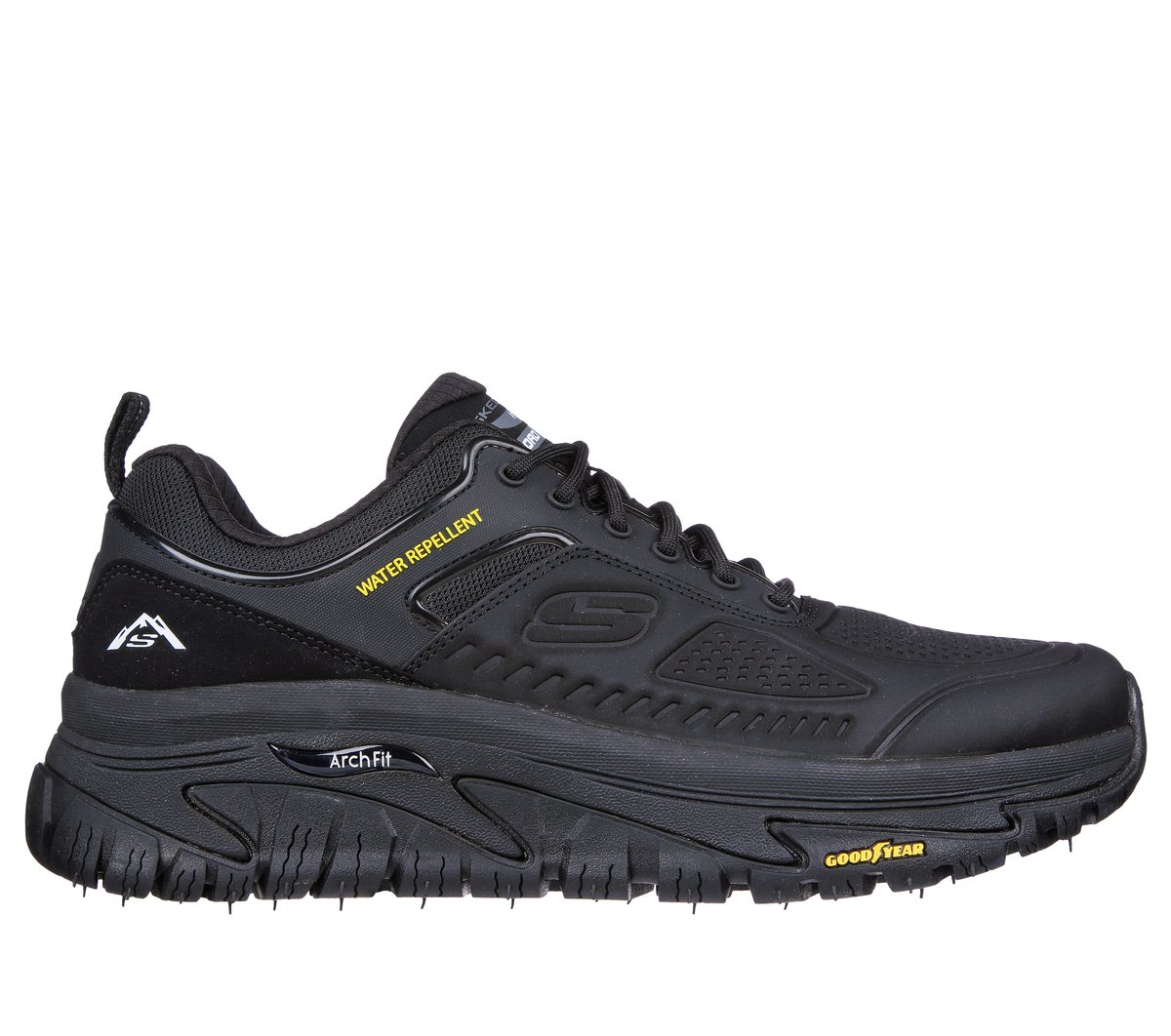 Skechers Relaxed Fit: Arch Fit Road Walker - Recon en Negro, talla 42.5
