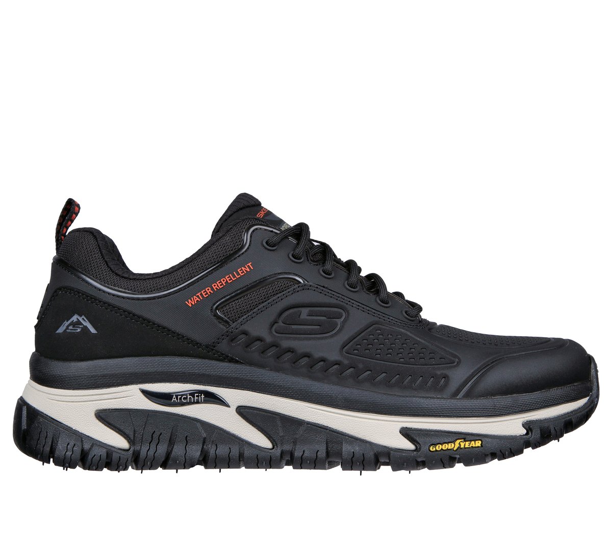Skechers Relaxed Fit: Arch Fit Road Walker - Recon en Negro, talla 42