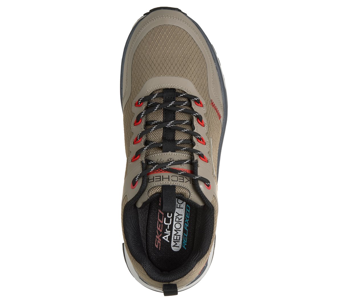 Waterproof Relaxed Fit: D'Lux Journey - Slate Peak — TAUPE / BLACK