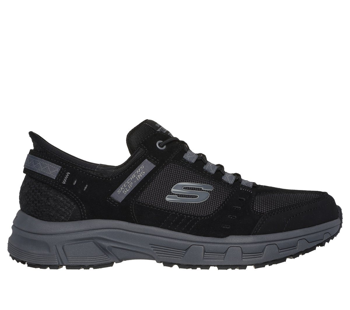 Skechers Slip-ins RF: Oak Canyon en Negro/Marengo, talla 43
