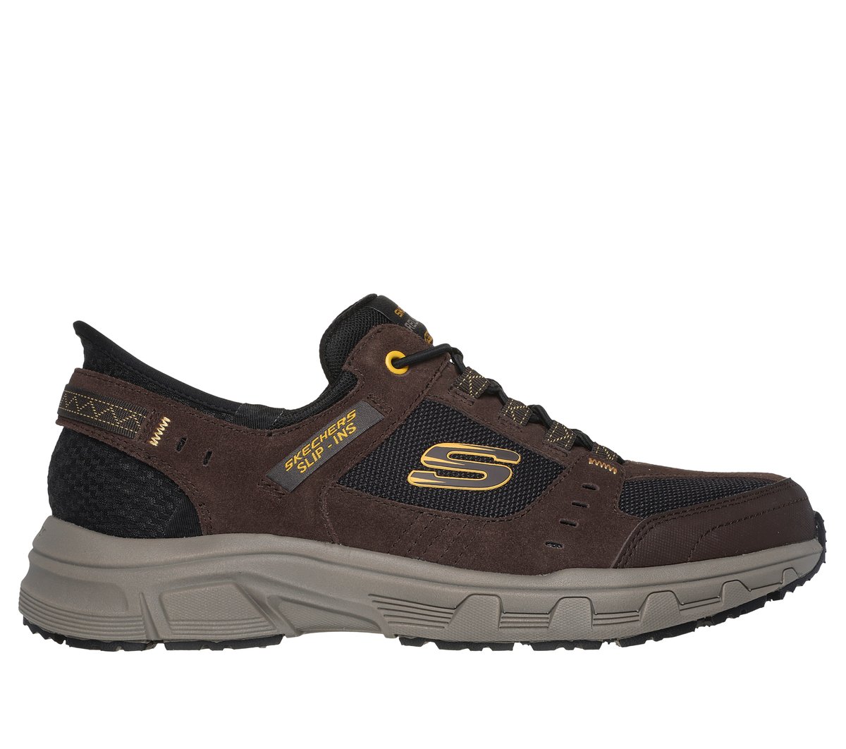 Skechers Slip-ins RF: Oak Canyon en Marrón/Negro, talla 41