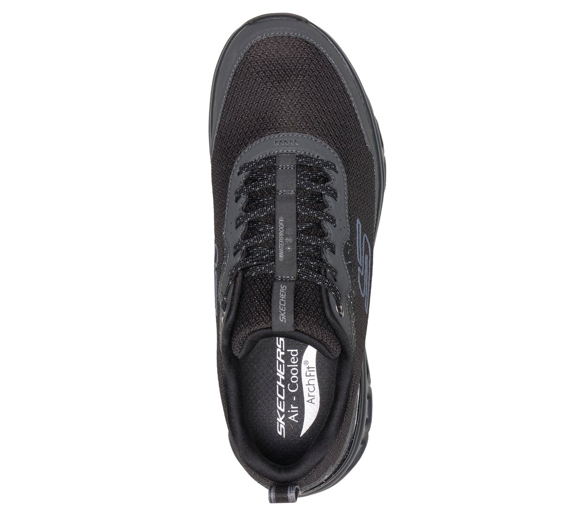 Waterproof: Arch Fit Glide-Step All-Terrain - Peak Crest — BLACK