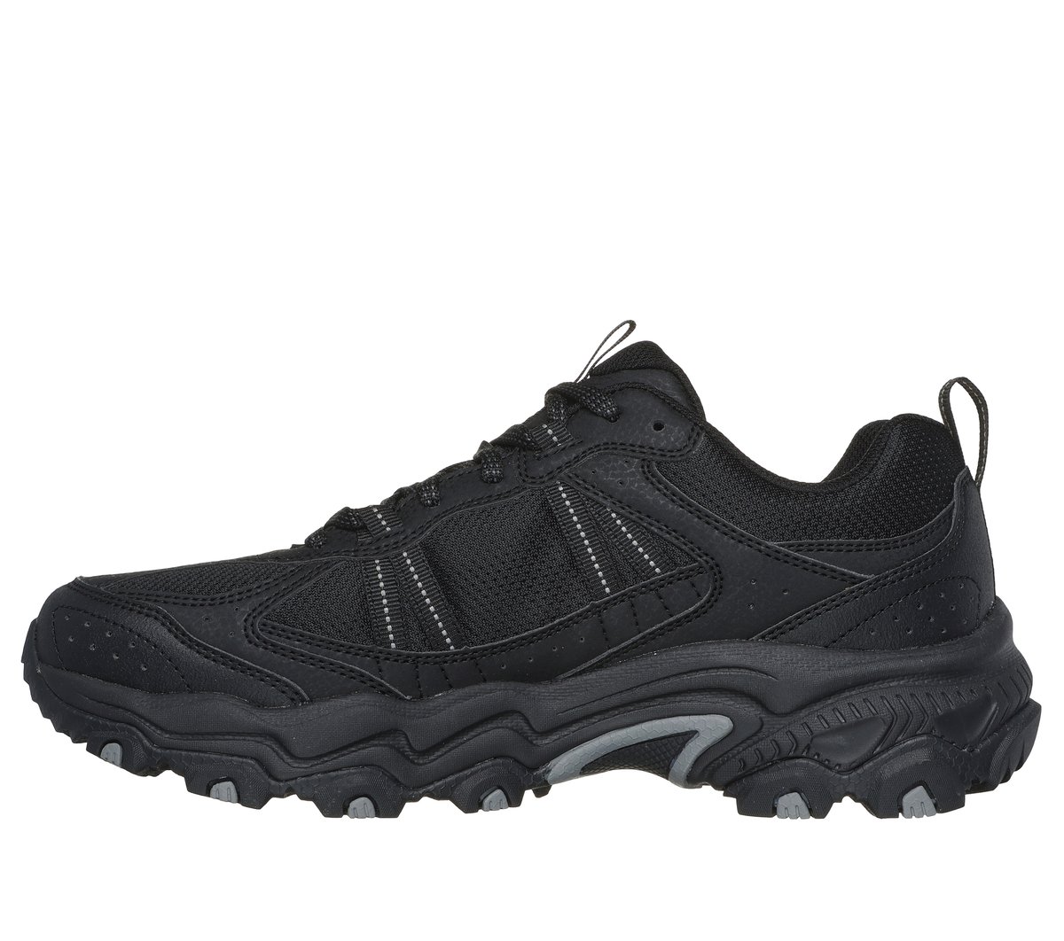 Skechers Stamina All-Terrain - Upper Stitch Chaussures Moyen Width en Noir