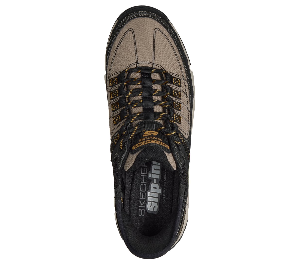 Skechers Slip-ins: Summits All-Terrain Chaussures Moyen Width en Taupe/Noir