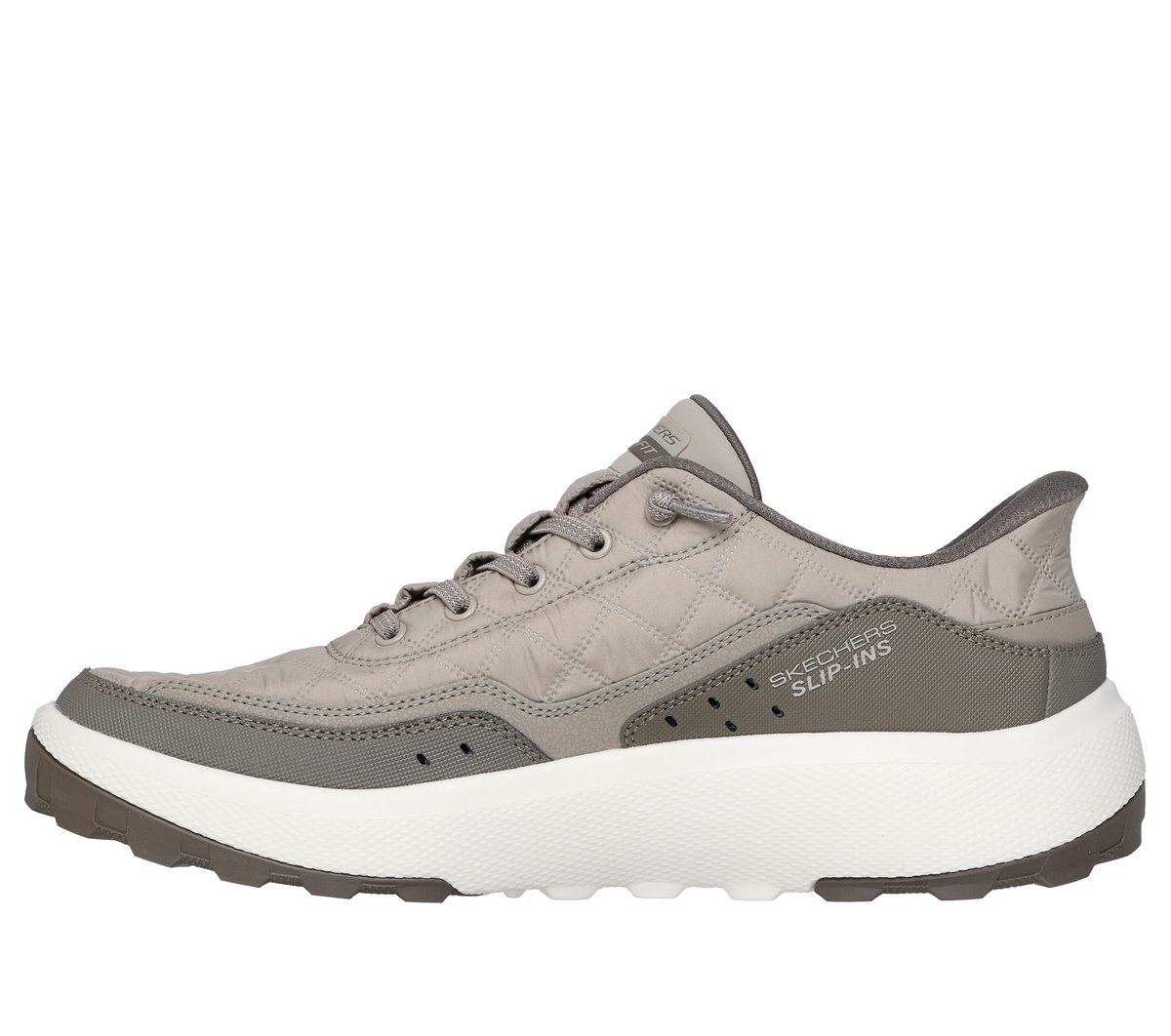 Skechers Slip-ins Relaxed Fit: Urban Explore - Cozy Fit Chaussures Moyen Width en Taupe, Lavable en machine