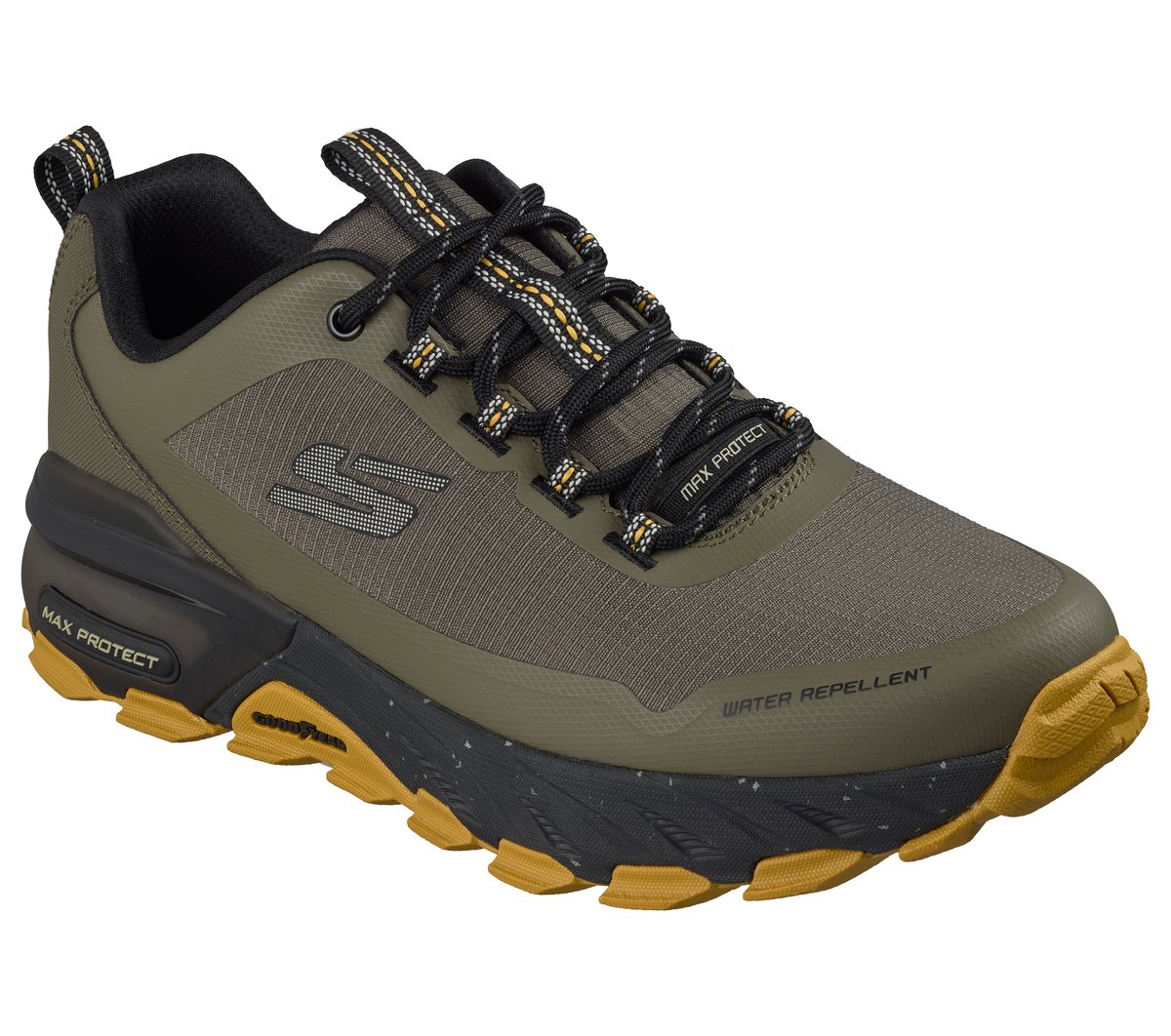 Skechers Max Protect - Promote Track Chaussures Moyen Width en Olive
