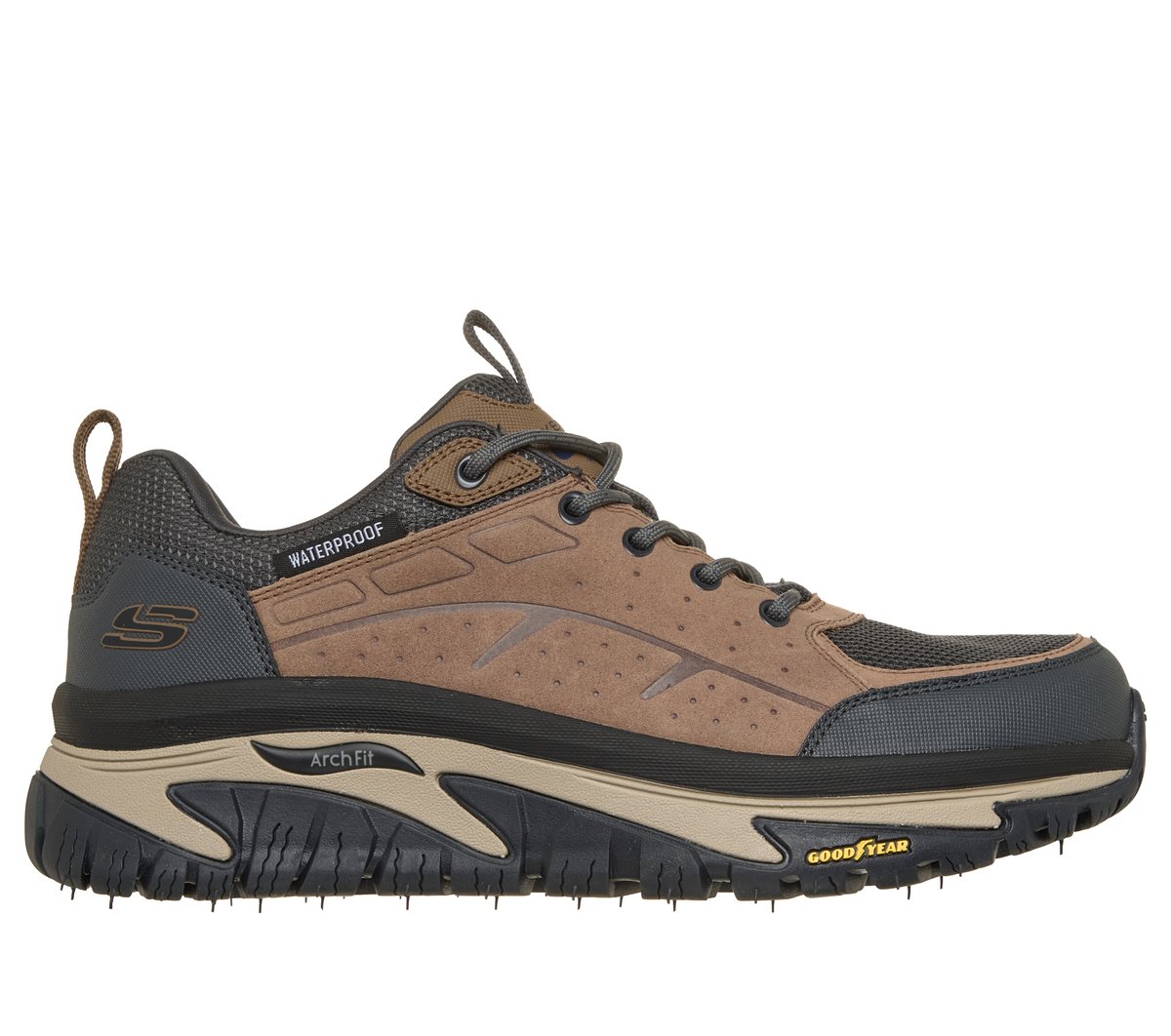 Waterproof: Arch Fit Road Walker - Vernal — BROWN / MULTI