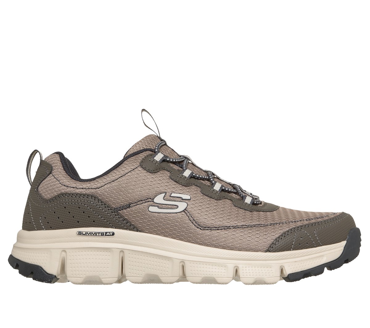 Skechers Summits AT - Triple Bridges en Taupe, talla 43, Vegan