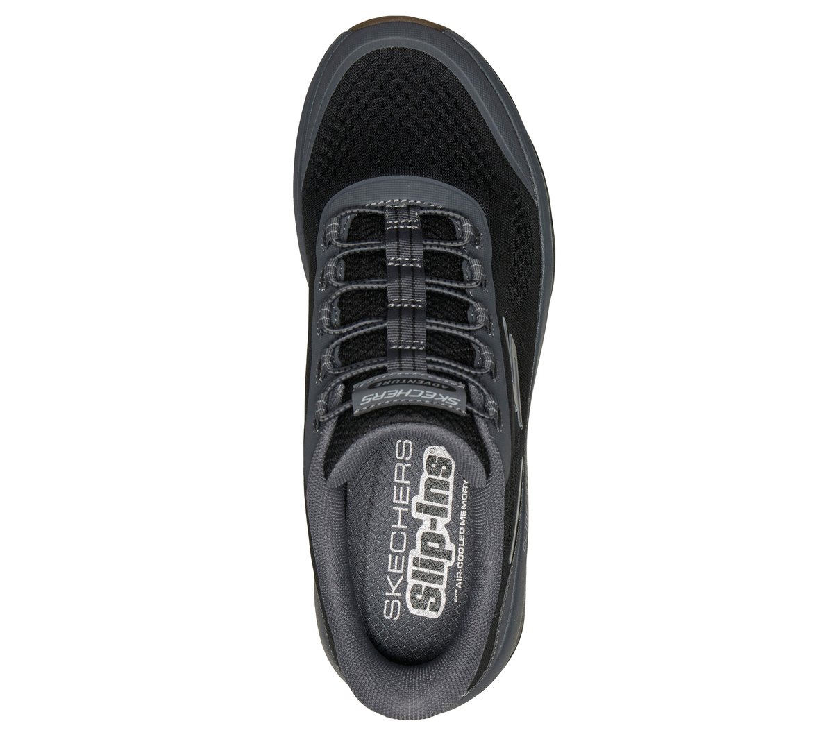Skechers Shoes Mens Size 10.5 Black Memory‎ Foam Slip On Dual-Lite SN 58881S Skechers Mens Shoes sport Black Wide Comfort Walk Lite  main image 4