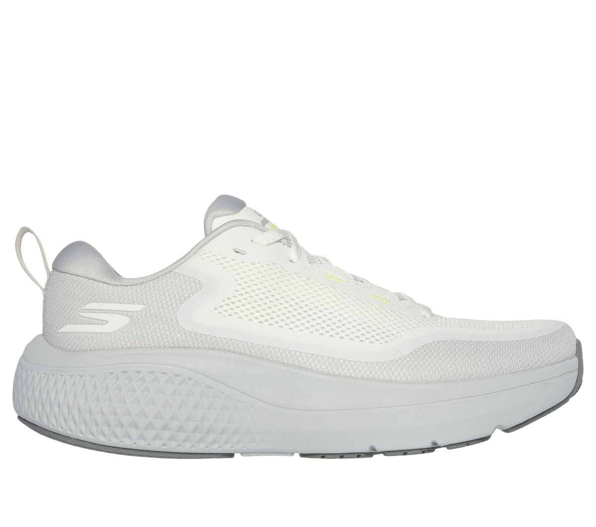 Skechers GO RUN Supersonic en Gris Claro, talla 41, Vegan