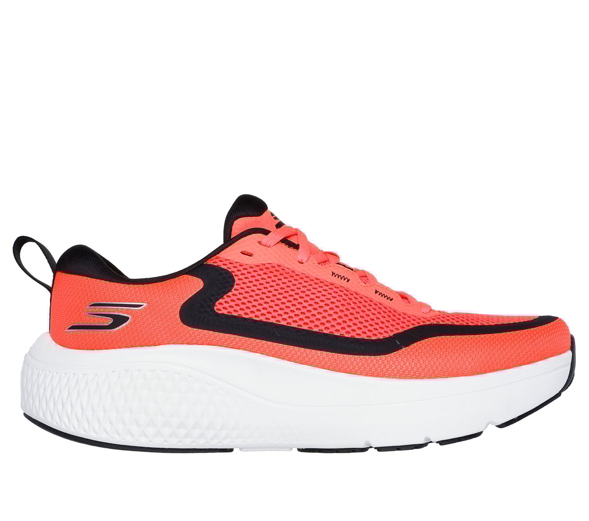 Skechers GO RUN Supersonic en Rojo/Negro, talla 39.5, Vegan