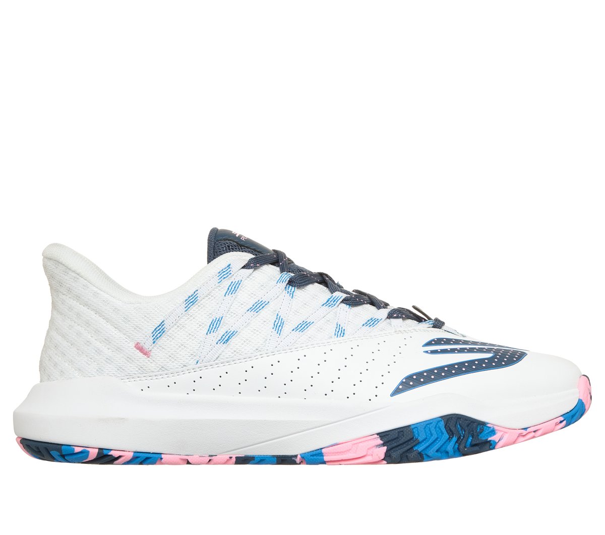 Skechers Viper Court Rally Performance Pickleball Chaussures de Sport pour Homme – Chaussures d'entraînement Basses en Cuir et Maille - vue 7