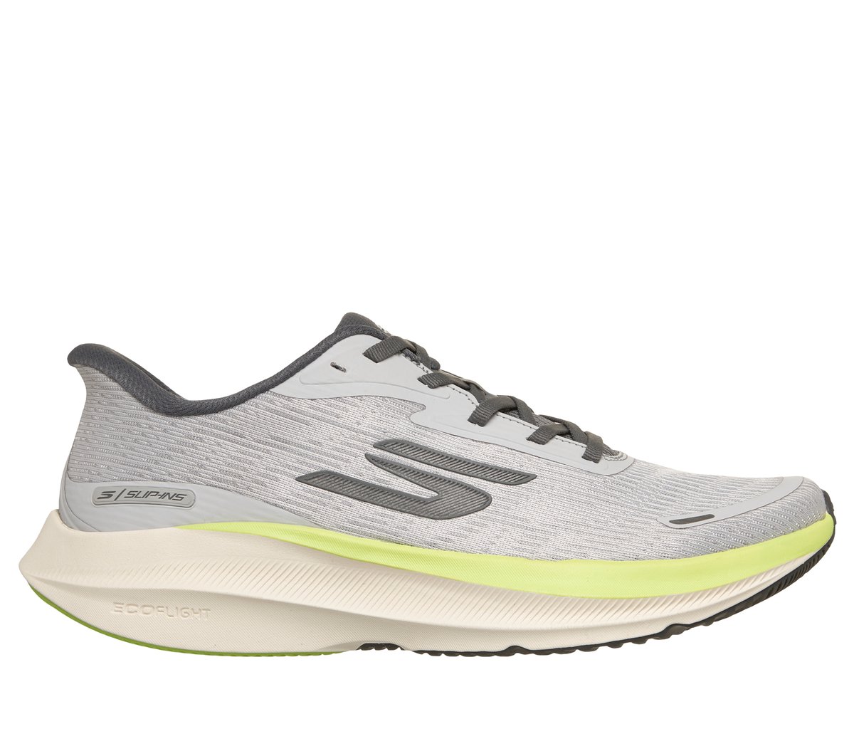 Skechers Slip-ins: Aero Pulse en Gris/Lima, talla 42.5, Vegan