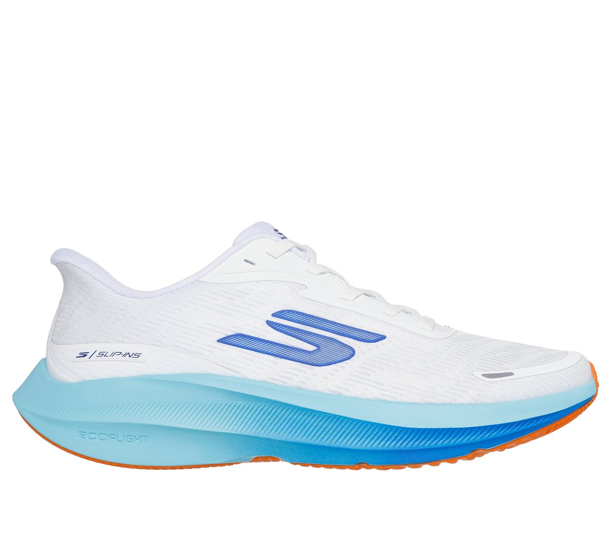 Skechers Slip-ins: Aero Pulse en Blanco/Agua, talla 39.5, Vegan