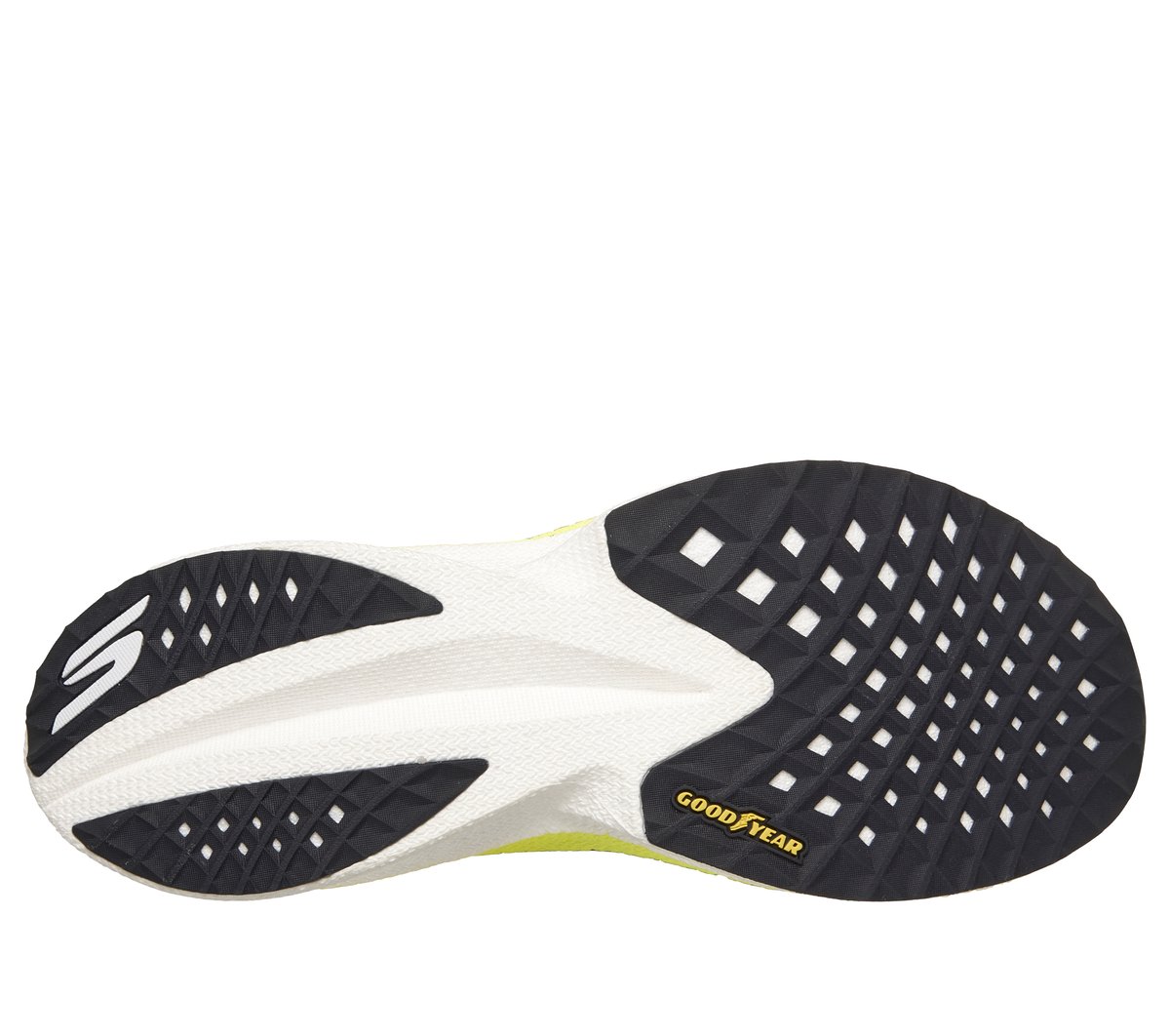 Skechers Aero Razor Moyen Width en RoyalJaune Vegan Lavable en machine Arch Fit Hyper Burst - vue 5