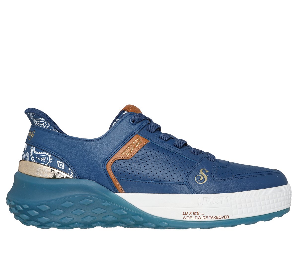 Skechers Slip-ins Snoop Dogg: Sizzle - Snoop Sizzle Toke Slip-ins en Navy, talla 44
