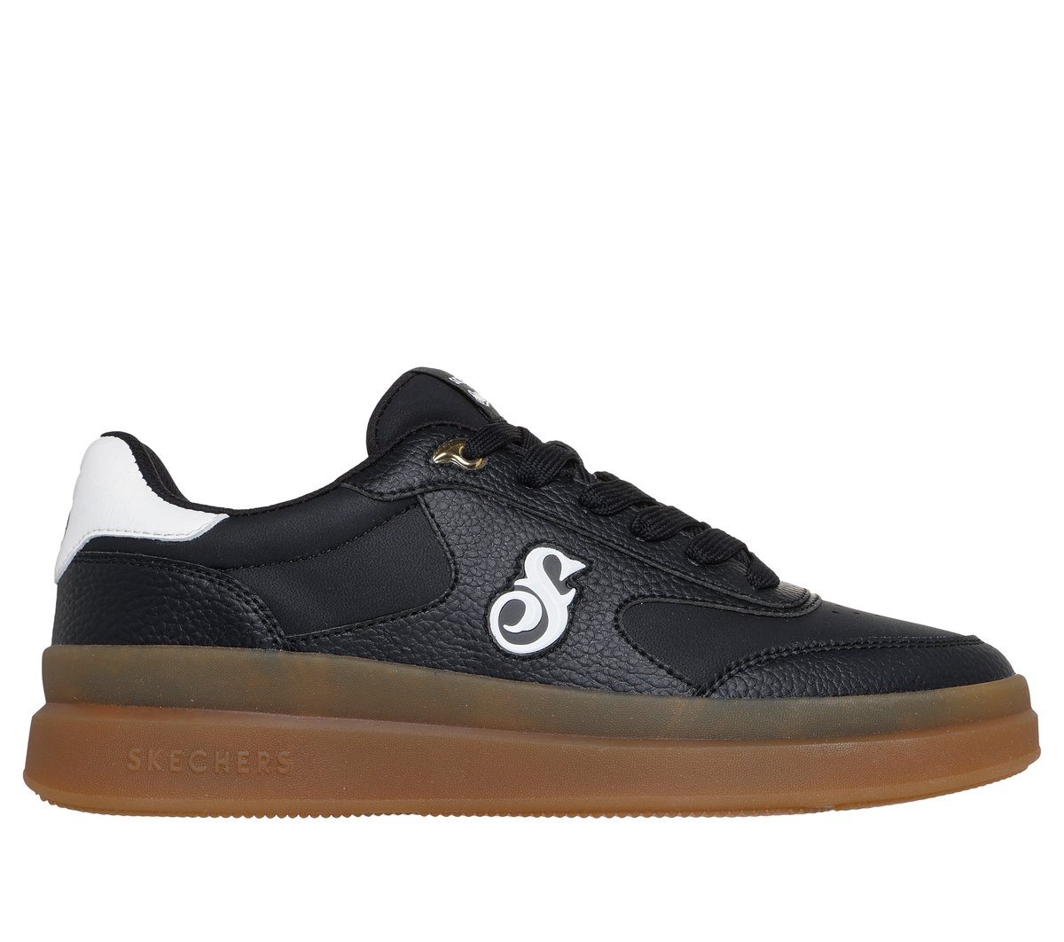 Skechers Snoop Dogg: Courtside - Cali Dudez en Negro/Blanca, talla 45.5