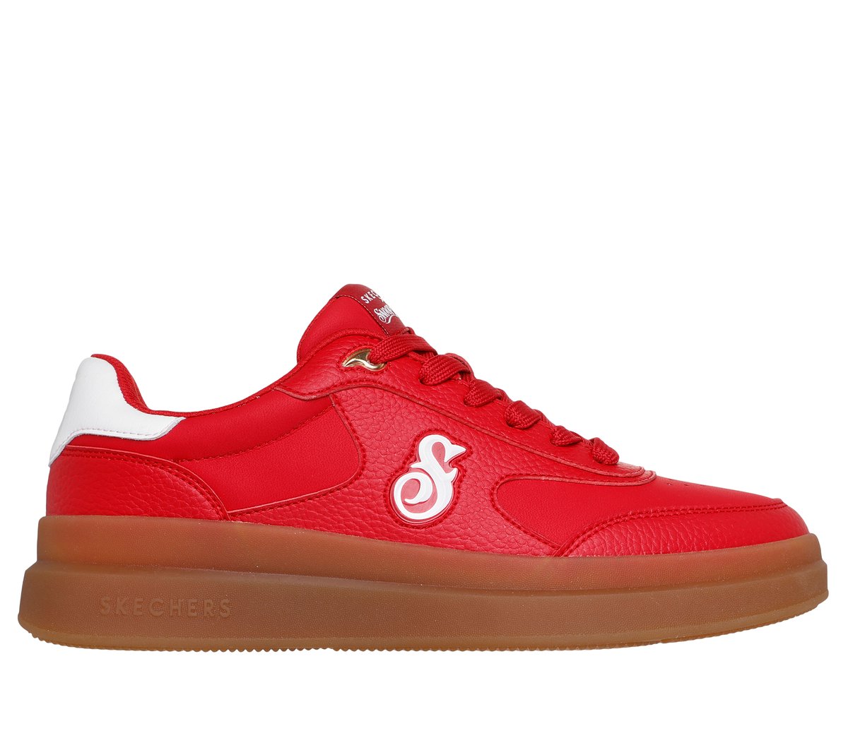 Skechers Snoop Dogg: Courtside - Cali Dudez en Rojo/Blanco, talla 41