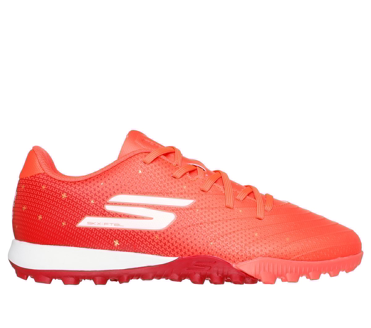 Skechers HK Player Edition SKX_1.5 Jr Youth TF en Coral, talla 33