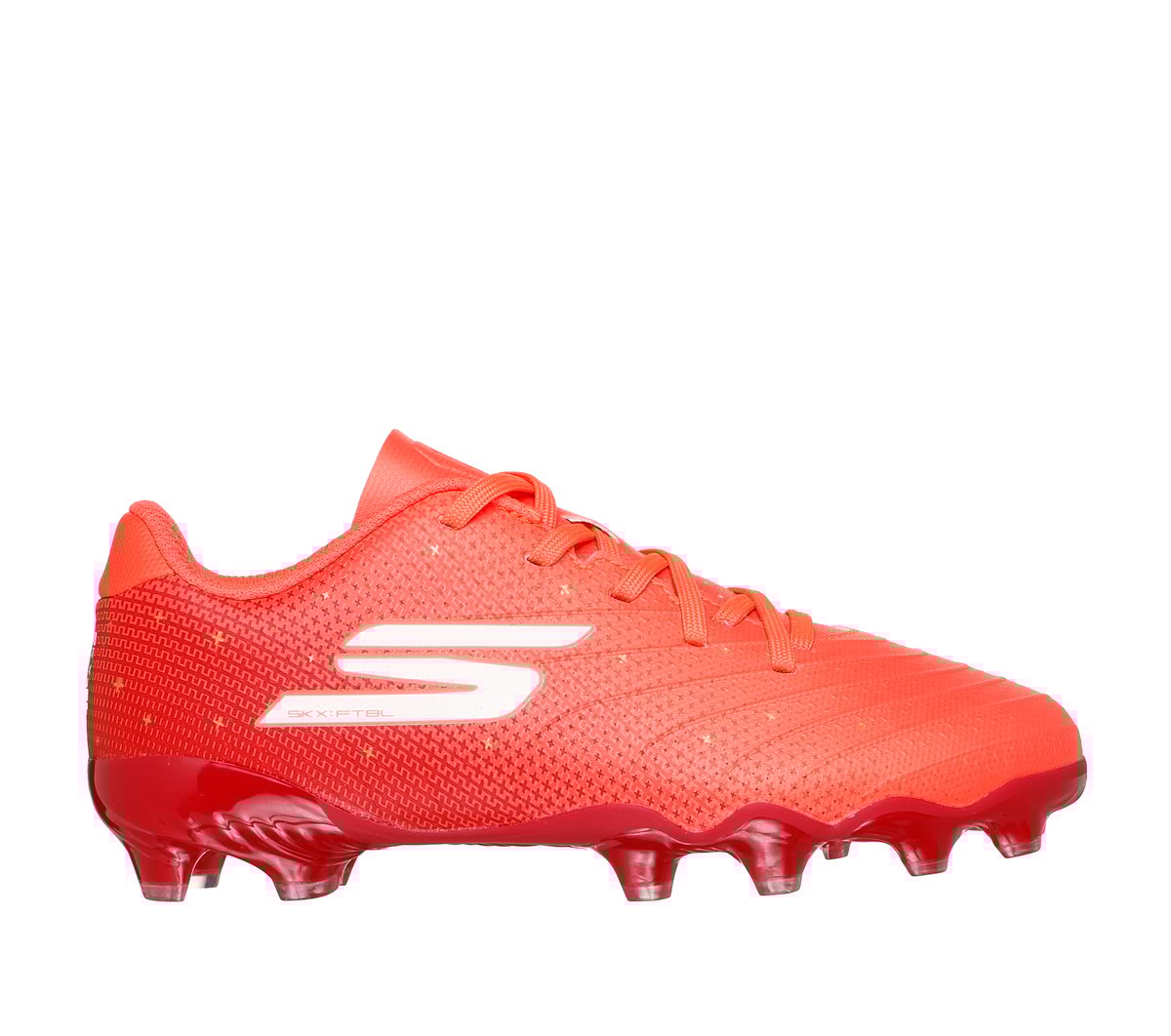 Skechers HK Player Edition SKX_ 1.5 Jr Td FG en Coral, talla 26.5