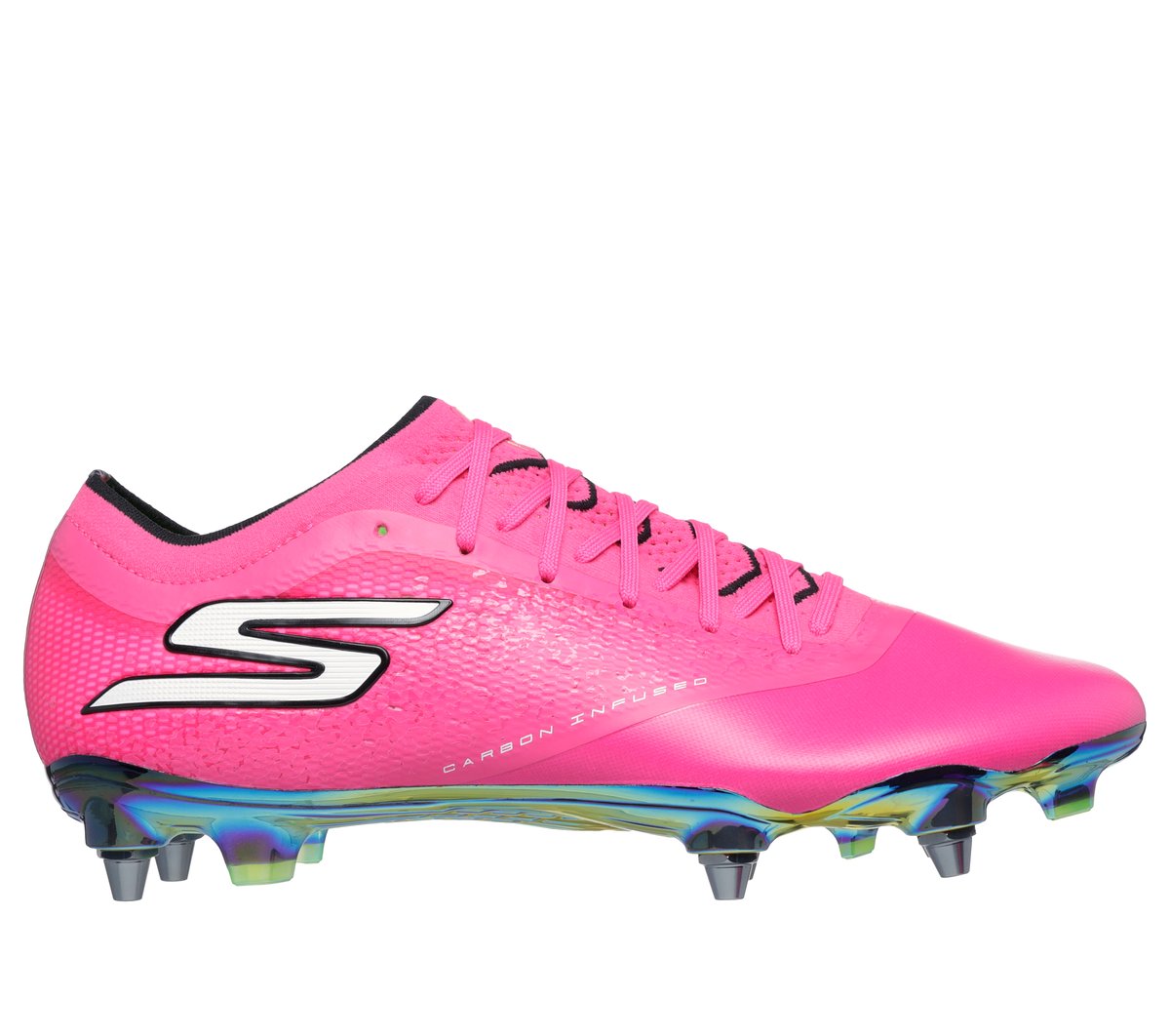 Skechers Razor 1.5 Elite SG en Rosa/Negro, talla 40