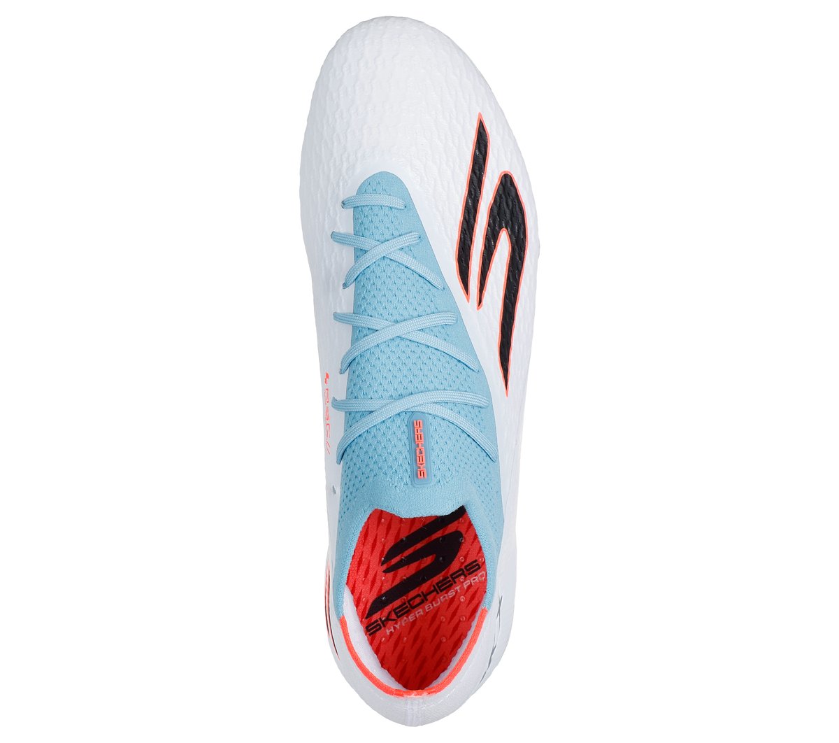 Skechers Uomo SKX_2 Elite Fg Shoes In Bianco/Turchese, Taglia 40.5, Hyper Burst - 2