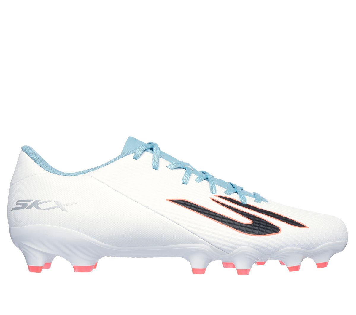 Skechers SKX_2 Academy FG en Blanco/Turquesa, talla 37.5